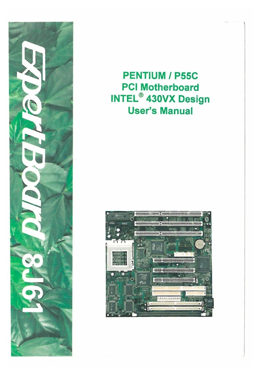 ExpertBoard EXP8j61 Manuel utilisateur