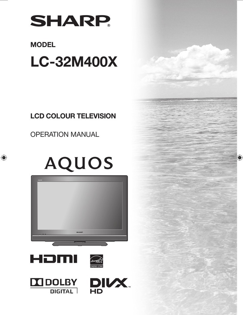 Sharp Aquos LC-32M400X Manuel utilisateur