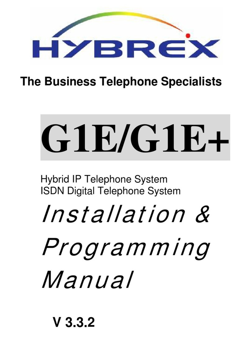 HYBREX G1E Instructions de montage HYBREX G1E Instructions de montage