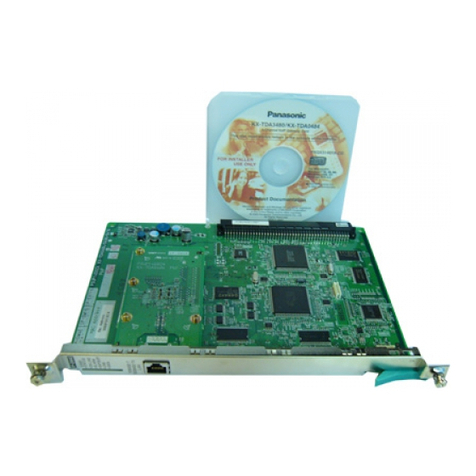 Panasonic KX-TDA0490 Manuel utilisateur