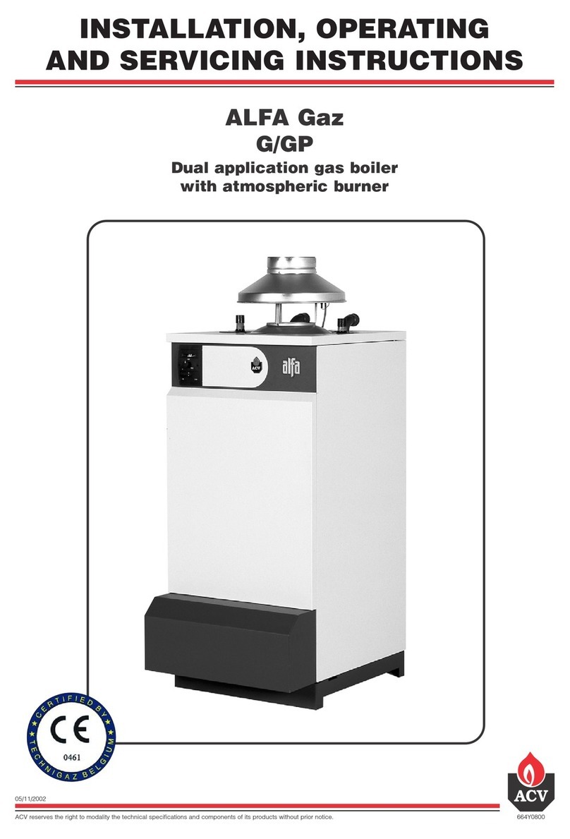 ACV Alfa G Manuel du propriétaire