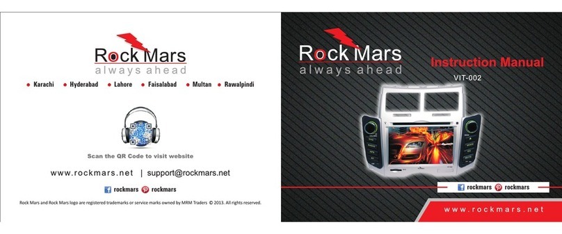 Rock Mars VIT-002 Manuel utilisateur Rock Mars VIT-002 Manuel utilisateur