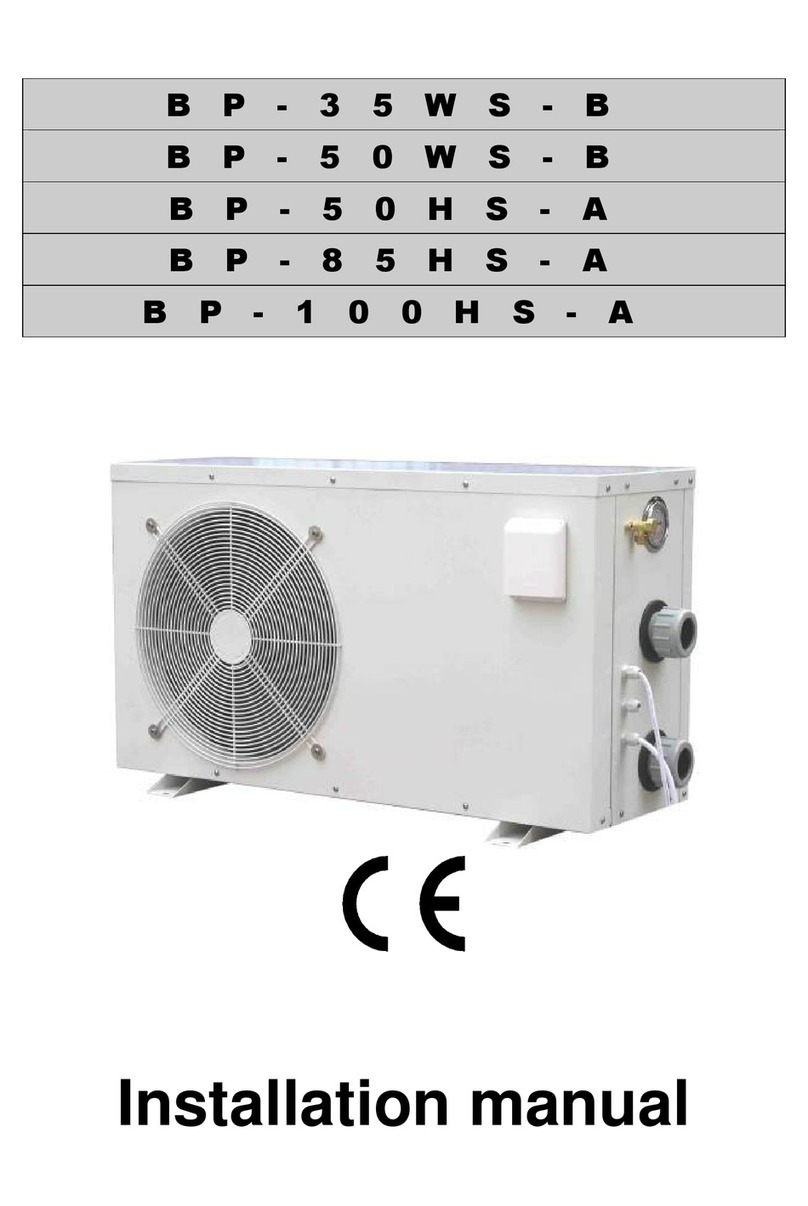 Shott BP-35WS-B Manuel utilisateur