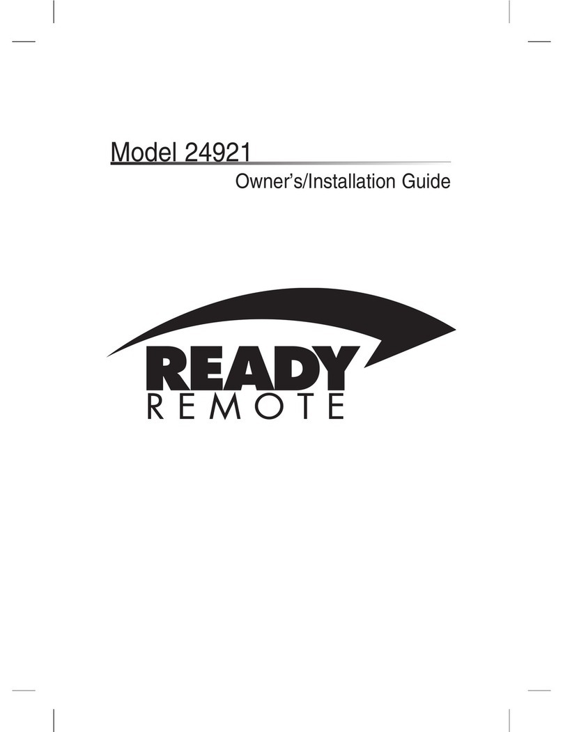 Ready Remote 24921 Guide de démarrage rapide