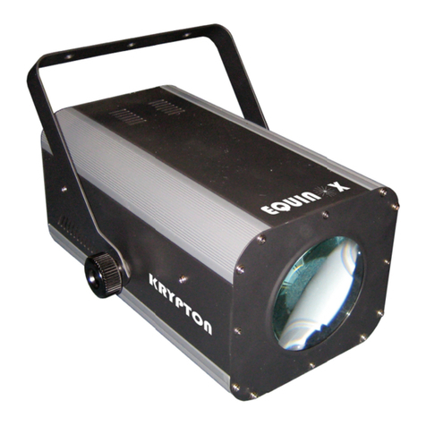 Equinox Systems Krypton EQLED21 Manuel utilisateur