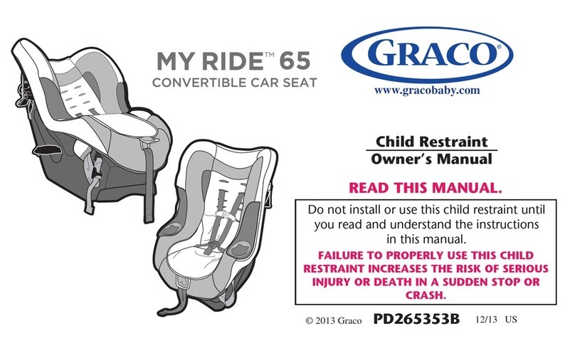 Graco My Ride 65 Manuel utilisateur