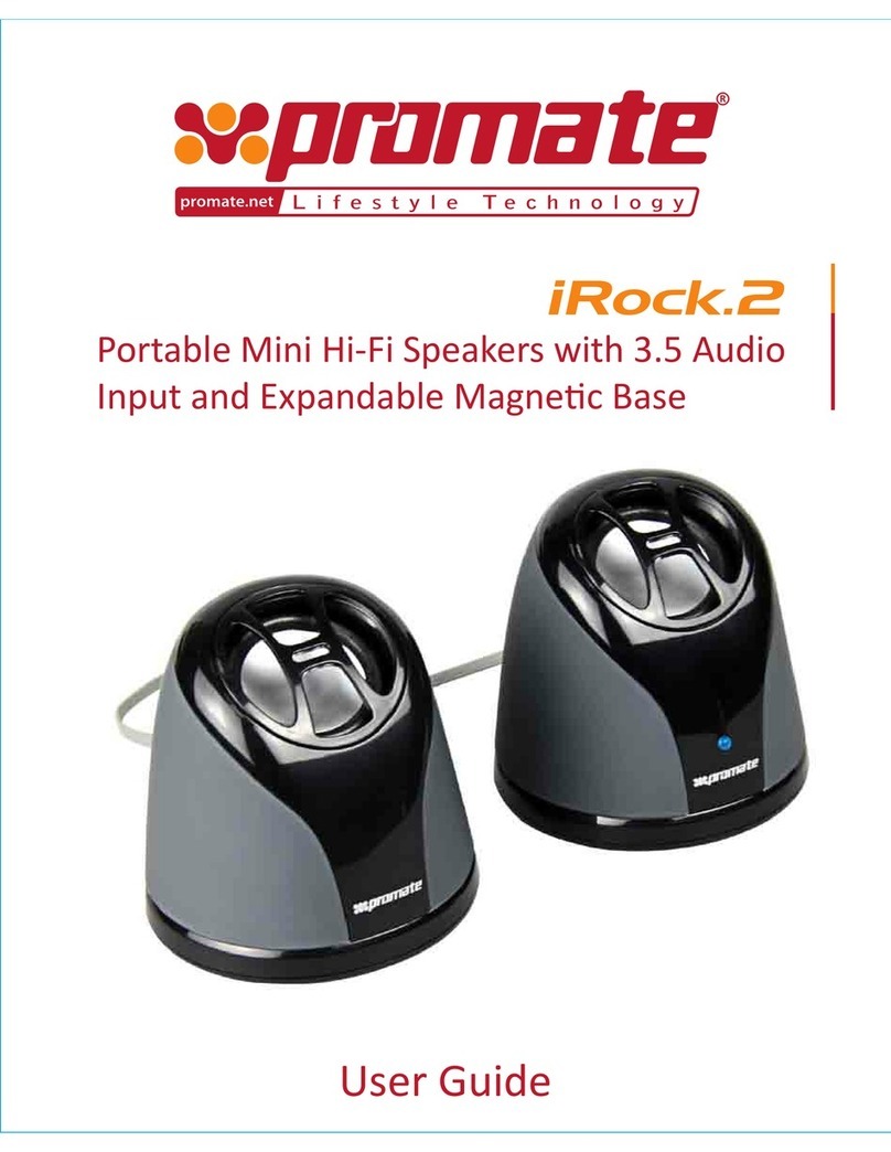 Promate iRock.2 Manuel utilisateur