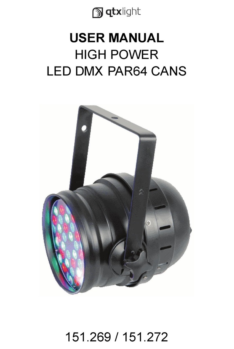 QTX Light 151.269 Manuel utilisateur