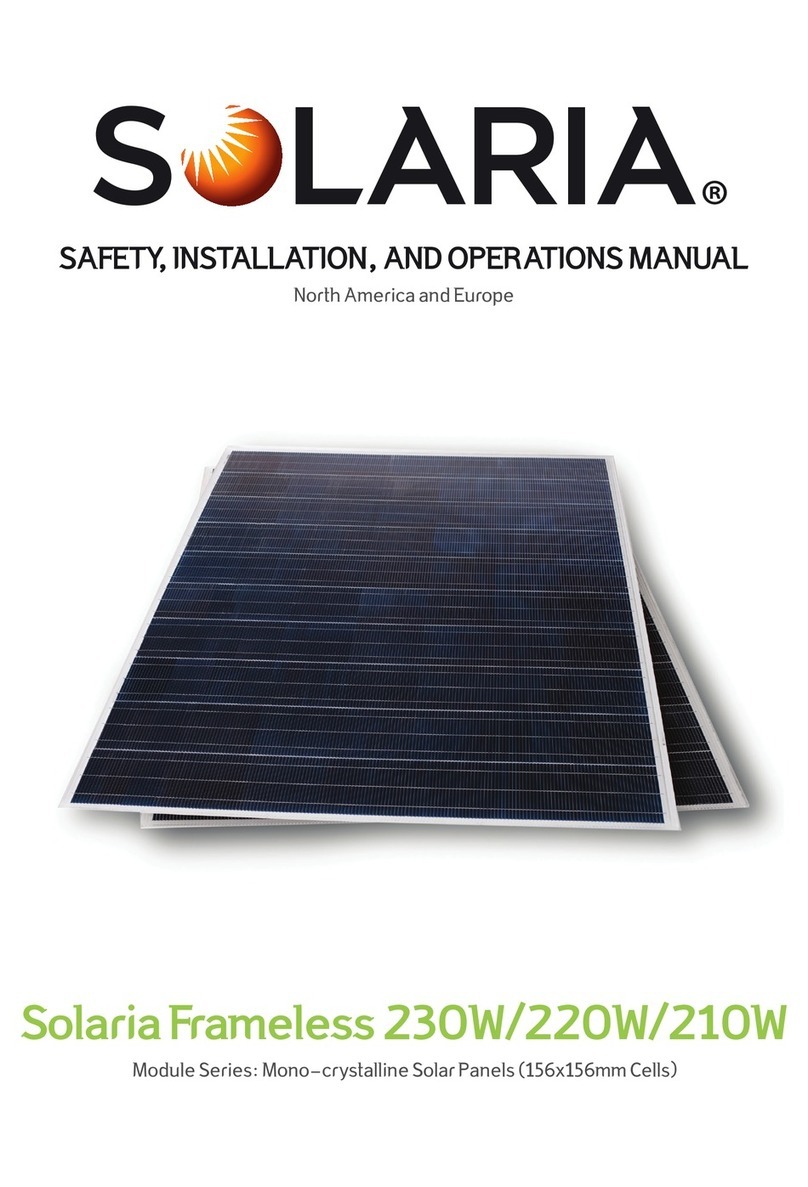 Solaria 230W Guide de configuration