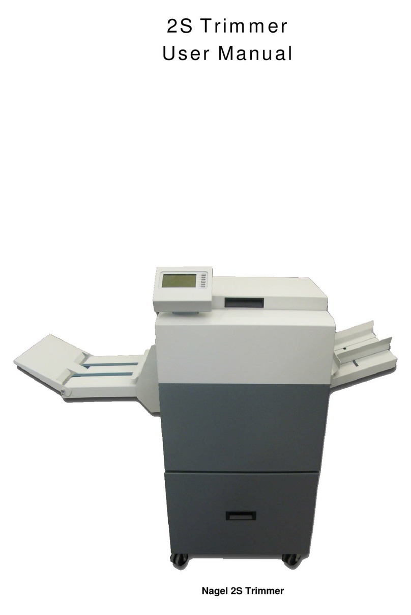 Nagel 2S Trimmer Manuel utilisateur