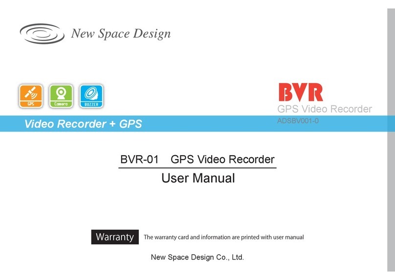 New Space Design BVR-01 Manuel utilisateur
