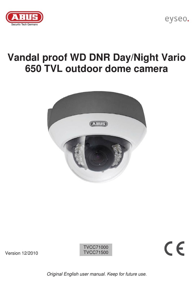 Abus TVCC71000 Manuel utilisateur