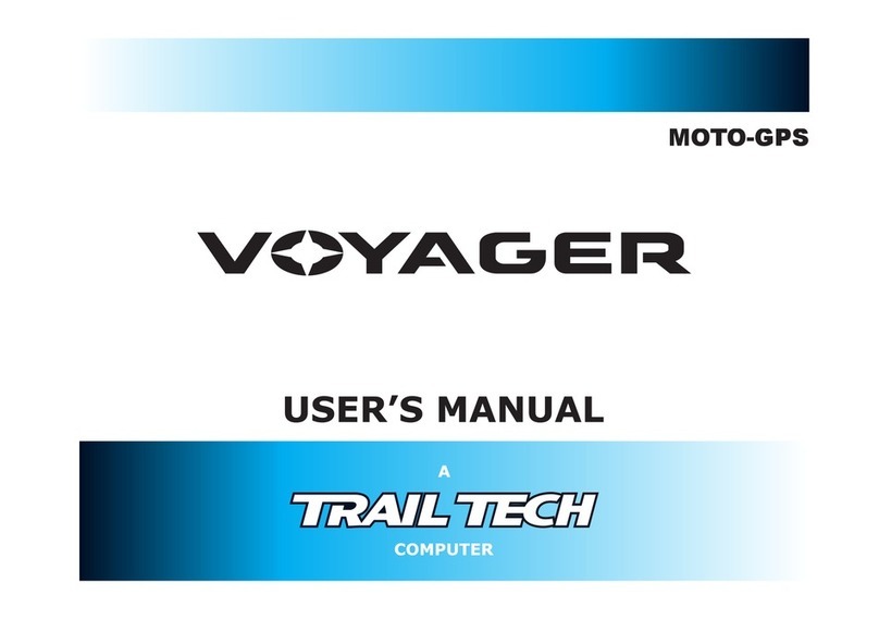 Voyager Trail Tech Manuel utilisateur