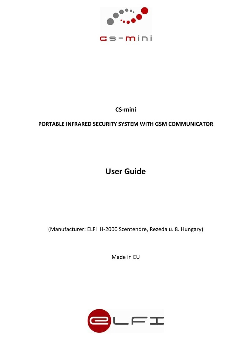 Elfi CS?mini Manuel utilisateur