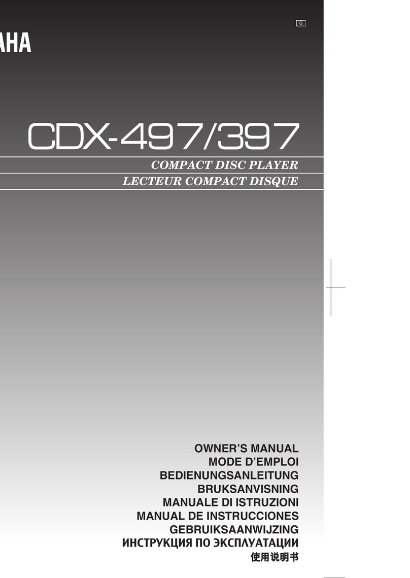 Yamaha CDX-97 Manuel utilisateur