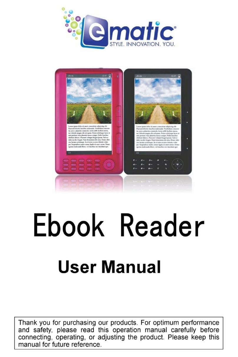 E-matic EB101 Manuel utilisateur