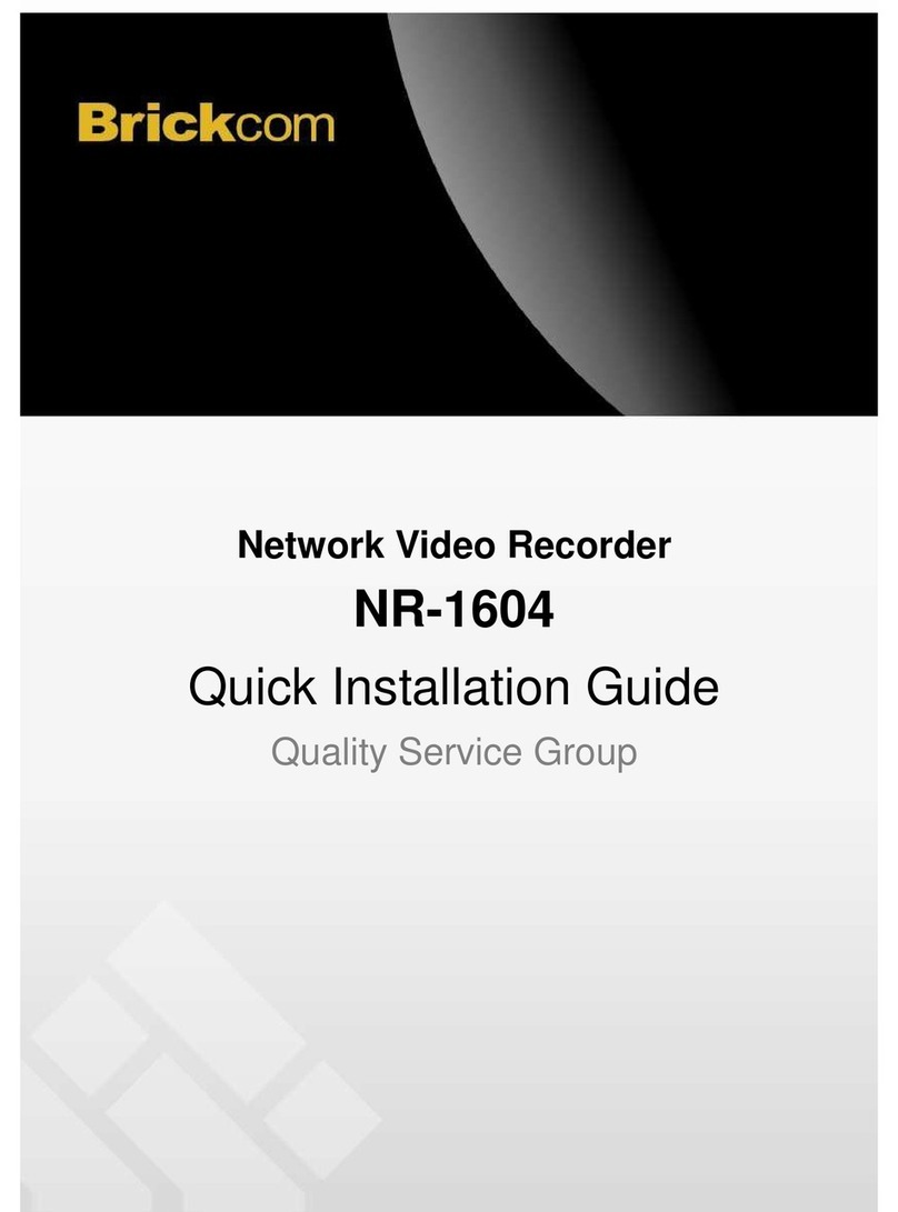 Brickcom NR-1604 \ Manuel utilisateur