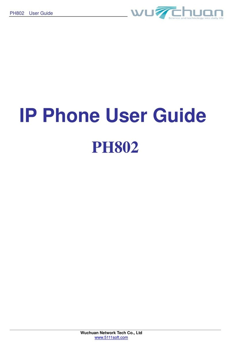 Wuchuan PH802 Manuel utilisateur