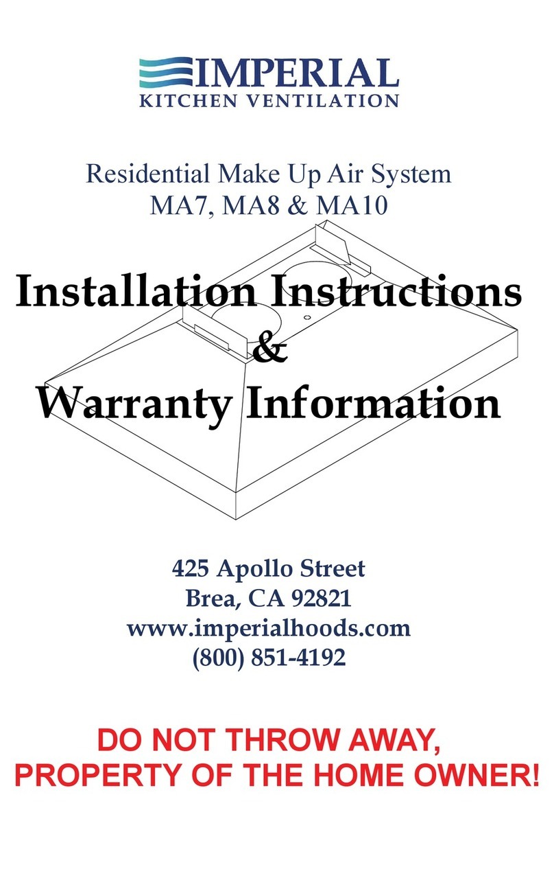 Imperial MA7 Manuel utilisateur