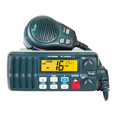 Icom IC-M302 Manuel utilisateur