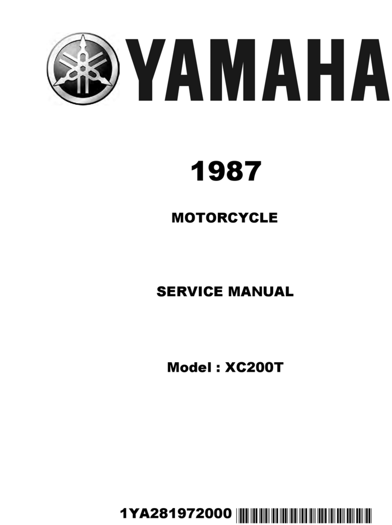 Yamaha XC200T Manuel utilisateur
