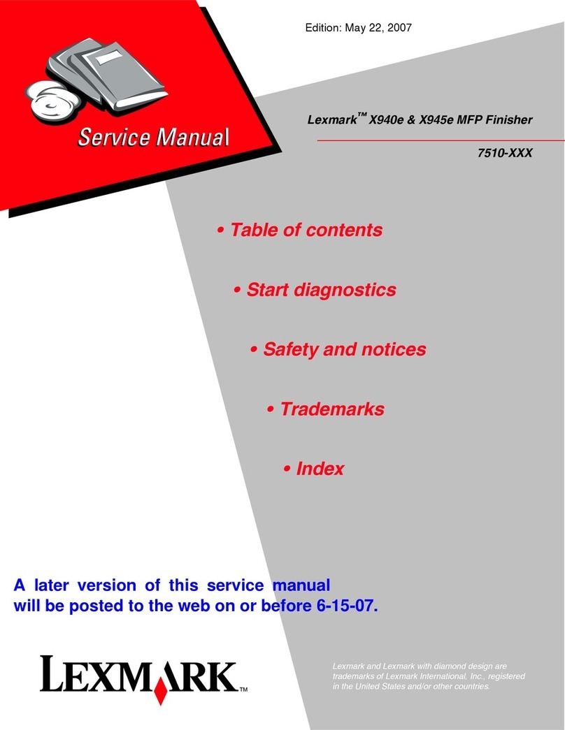 Lexmark X940E Manuel utilisateur