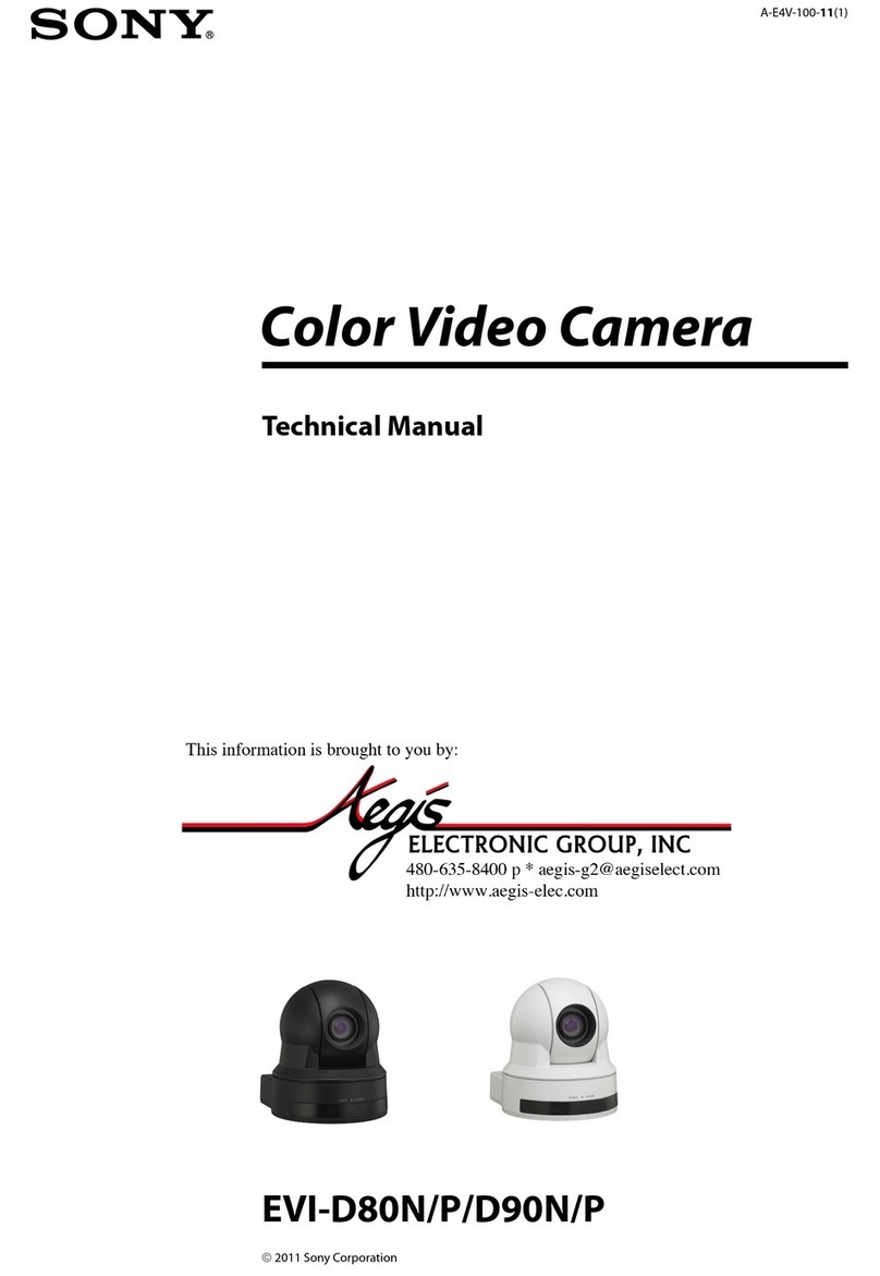 Sony EVI-D80N Manuel utilisateur