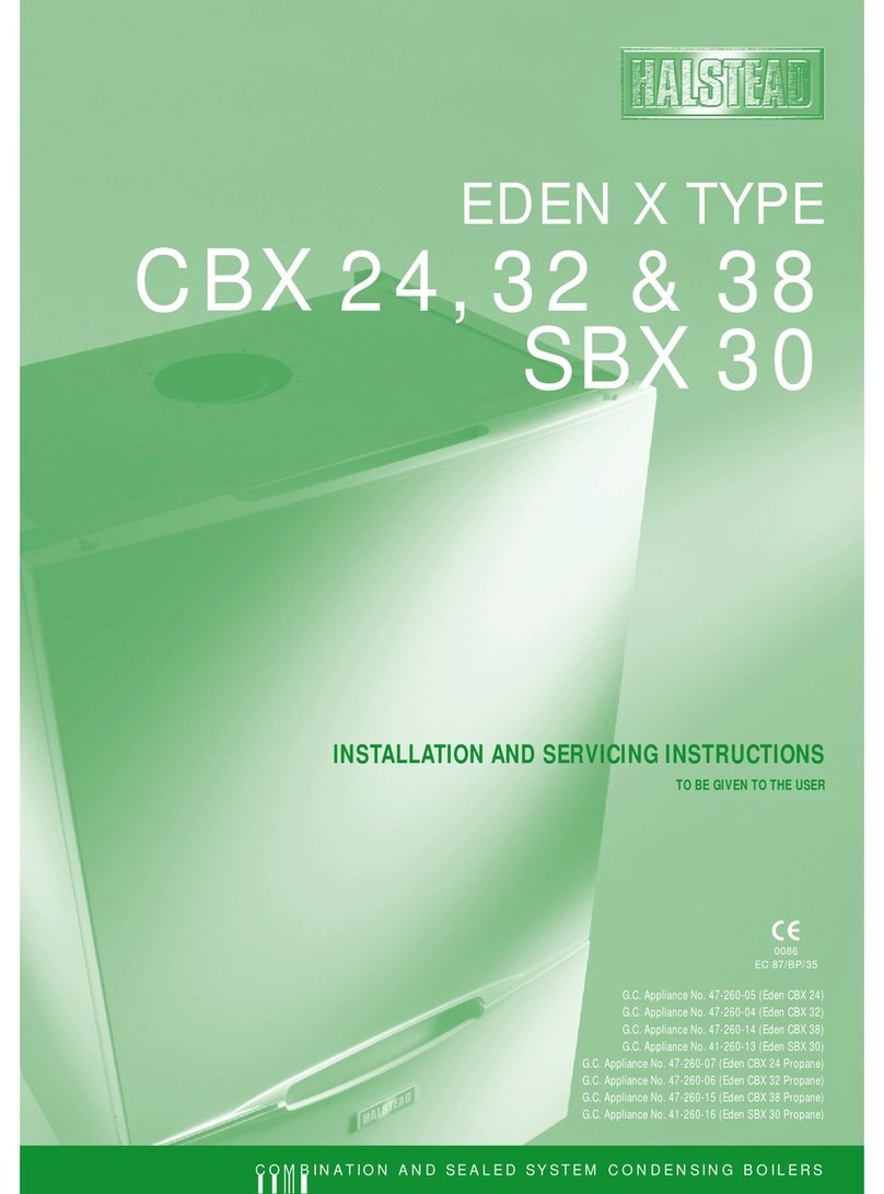 Halstead Eden CBX Guide de l'utilisateur