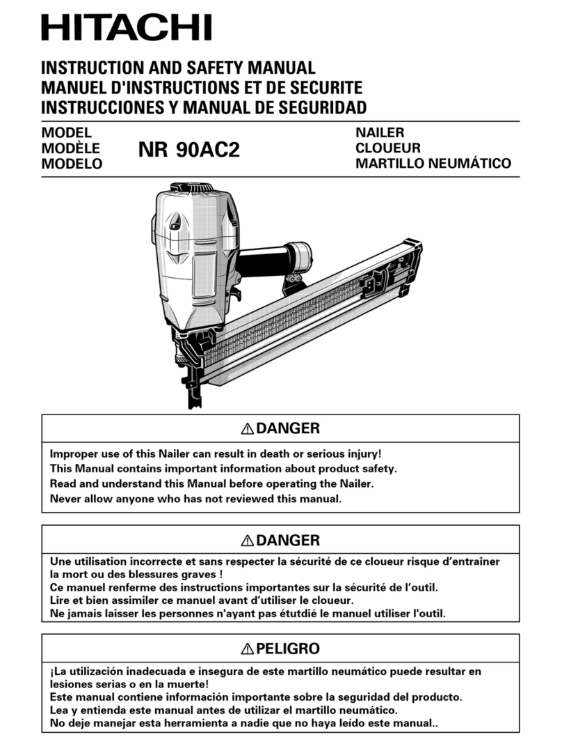 Hitachi NR 90AC2 Mode d’emploi