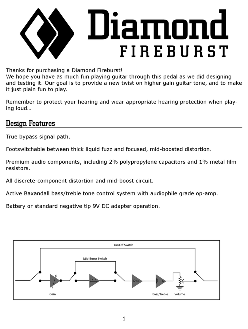 Diamond Fireburst Manuel utilisateur