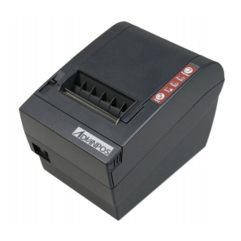 AdvanPOS WP-T800 Manuel utilisateur