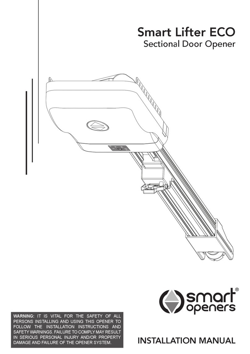 Smart Openers ECO Manuel utilisateur
