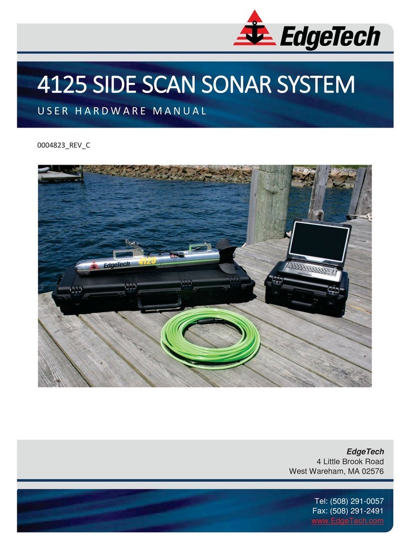 Edgetech 4125 SIDE SCAN Manuel utilisateur