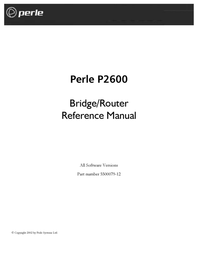 Perle P2600 Manuel utilisateur