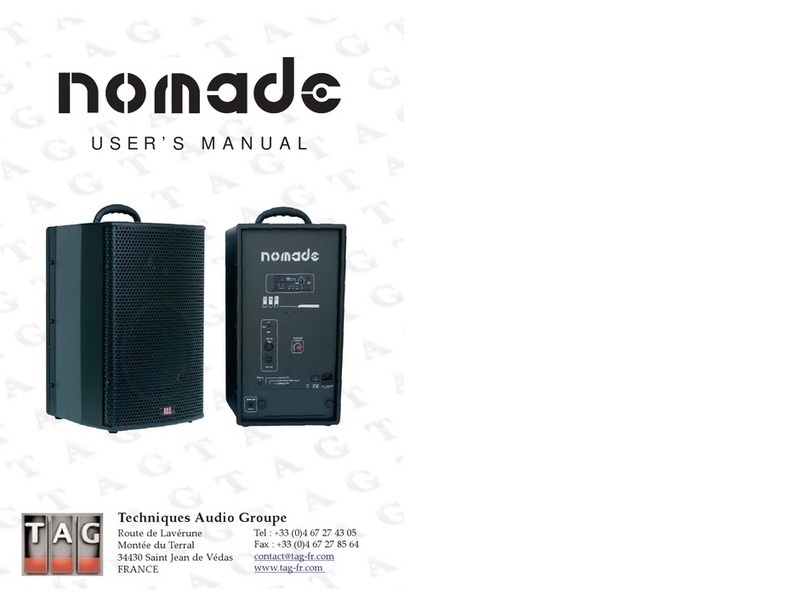 TAG Nomade Manuel utilisateur