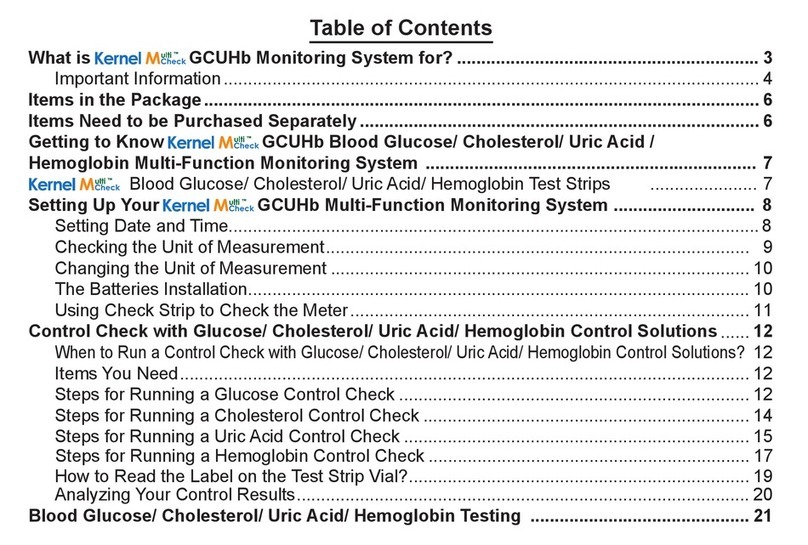 Kernel Multi Check Manuel utilisateur