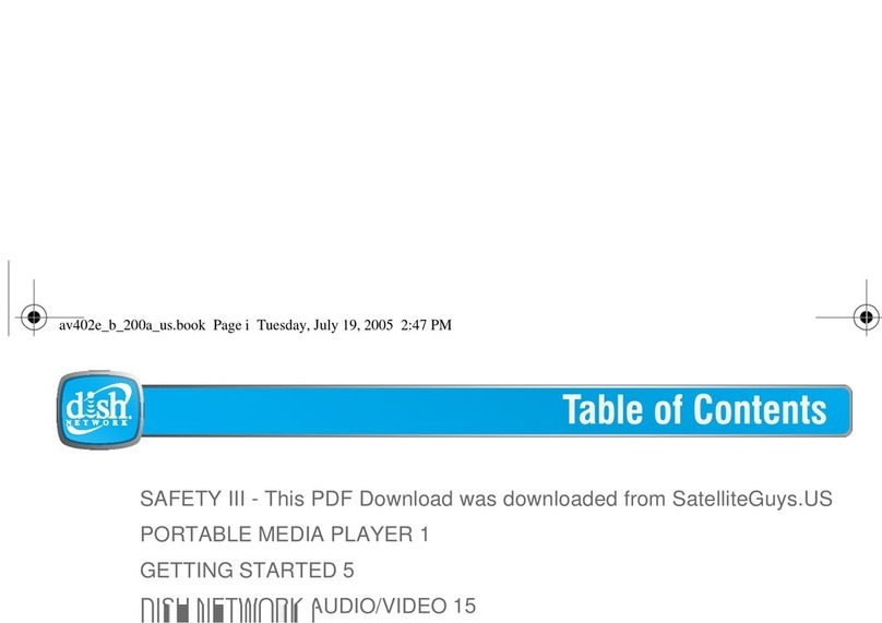 Dish Network PocketDISH Manuel utilisateur