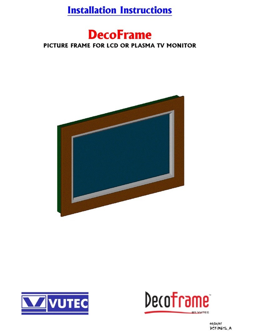 Vutec DecoFrame Manuel utilisateur