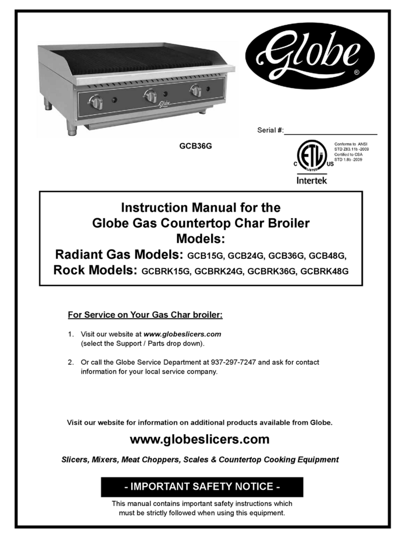 Globe GCB15G Manuel utilisateur Globe GCB15G Manuel utilisateur