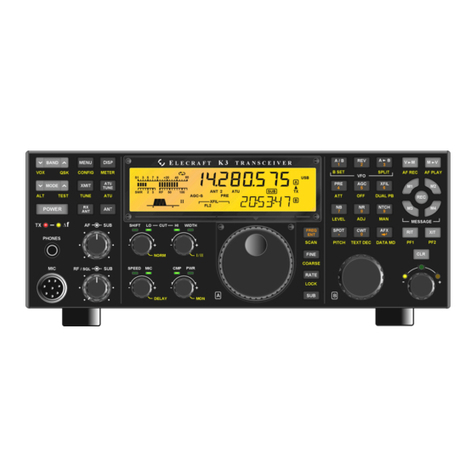 ELECRAFT K3 Manuel utilisateur