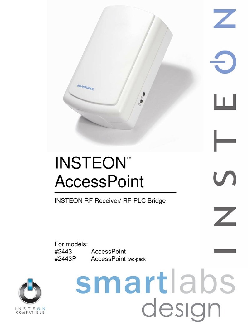 INSTEON AccessPoint Manuel utilisateur