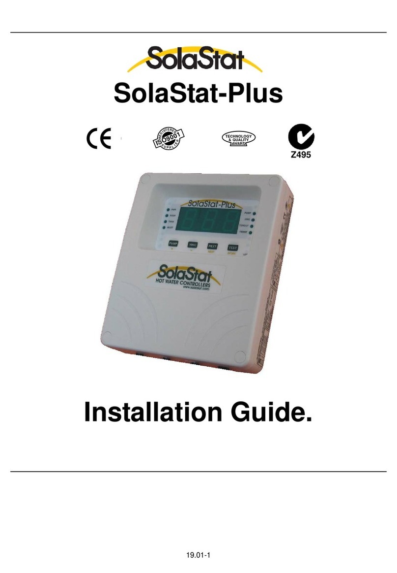 SolaStat SolaStat-Plus Manuel utilisateur