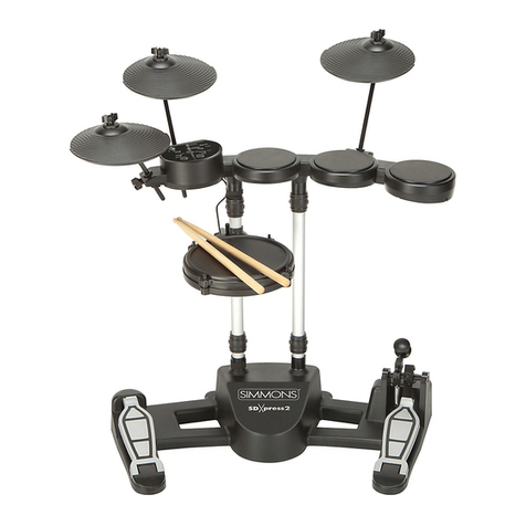 Simmons SDXpress2 Manuel utilisateur