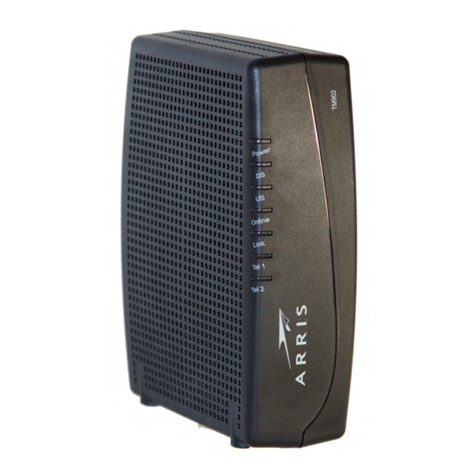 Arris Touchstone TM902 Manuel utilisateur