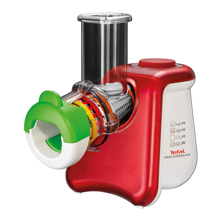TEFAL Fresh express Manuel utilisateur TEFAL Fresh express Manuel utilisateur