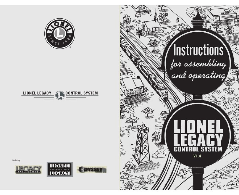 Lionel Legacy Control System Manuel utilisateur