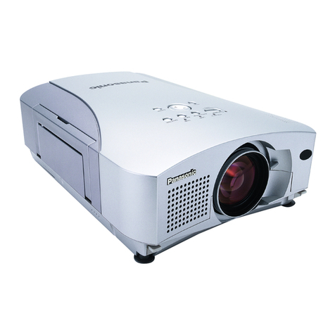 Panasonic PT-L720E Manuel utilisateur