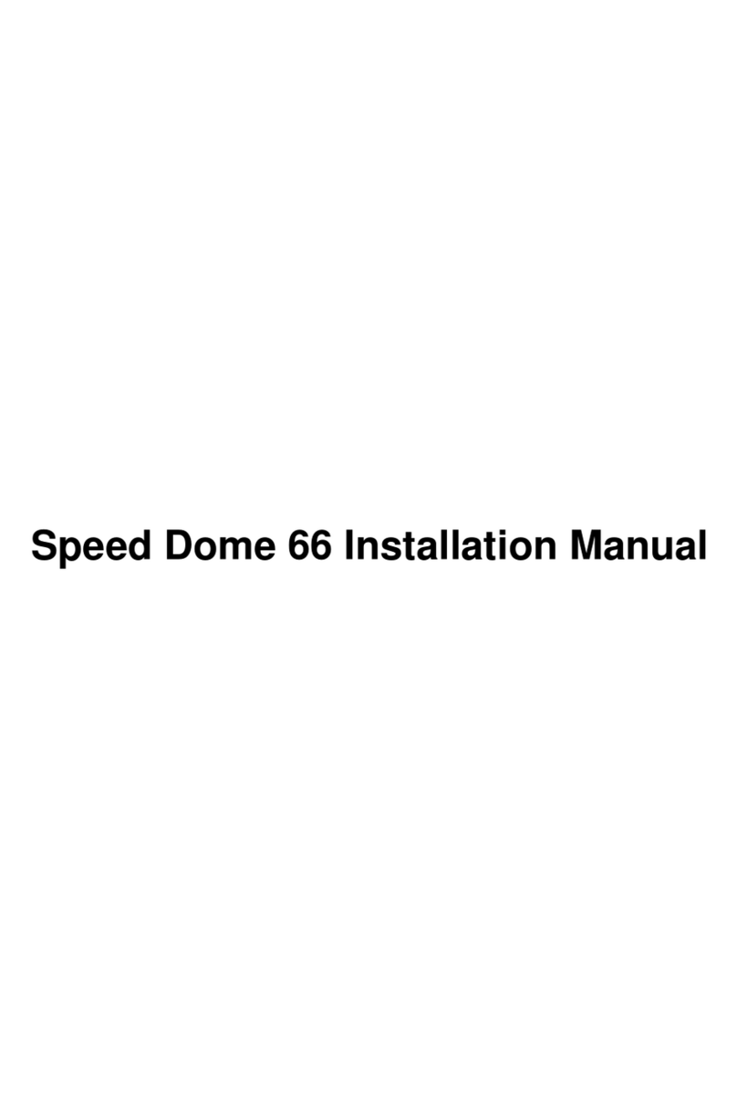 BCS SD03 speed dome 66 Manuel utilisateur