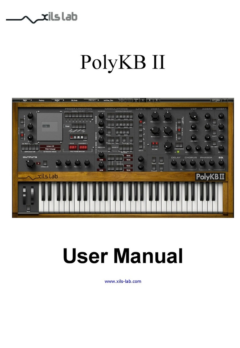 Xils lab PolyKB II Manuel utilisateur
