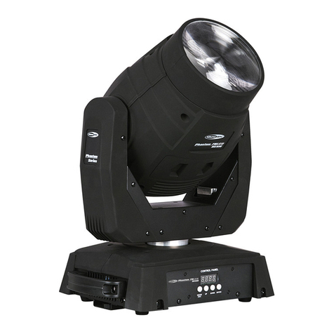 Show Tec phantom 75 LED Manuel utilisateur
